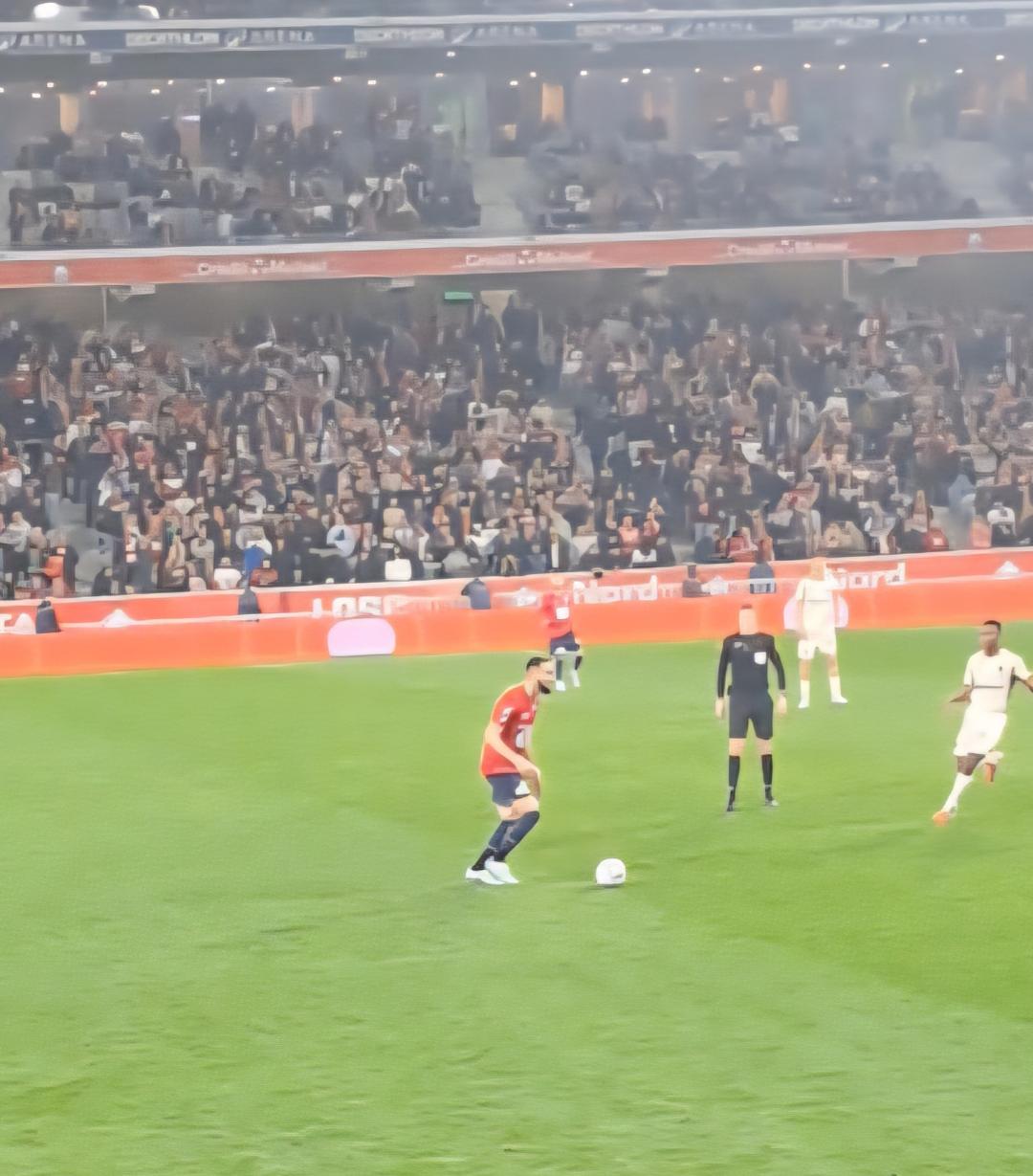 Nabil Bentaleb face au RC Lens